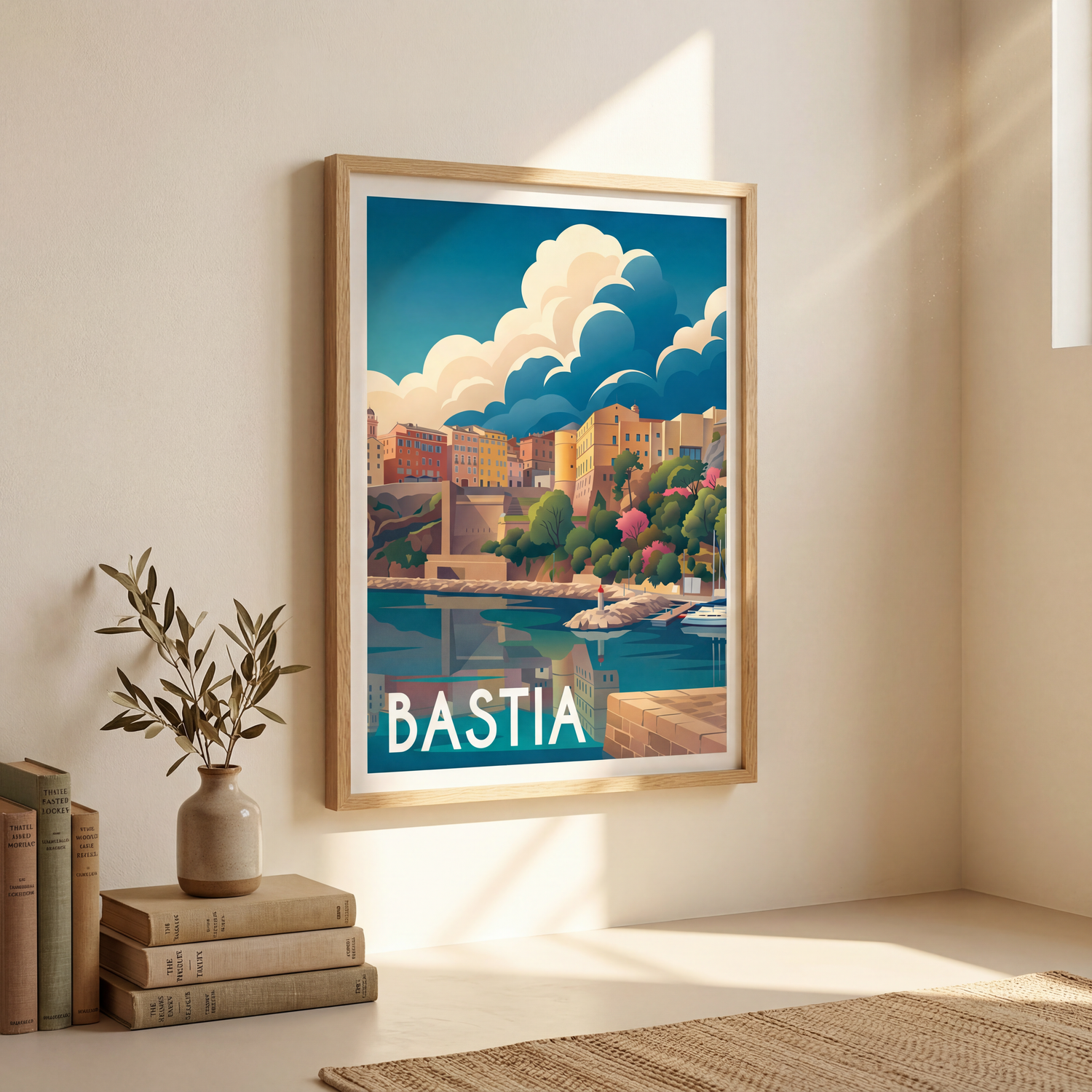 Affiche Bastia mockup