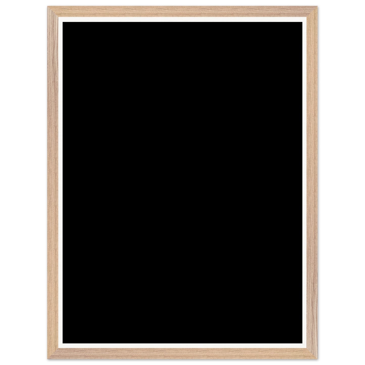 Affiche illustrée Collines de sable rouge Encadrée — poster rétro, impression beaux-arts 250g