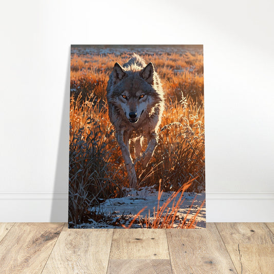 Affiche Louve encadrée, 18x24″, 45x60 cm