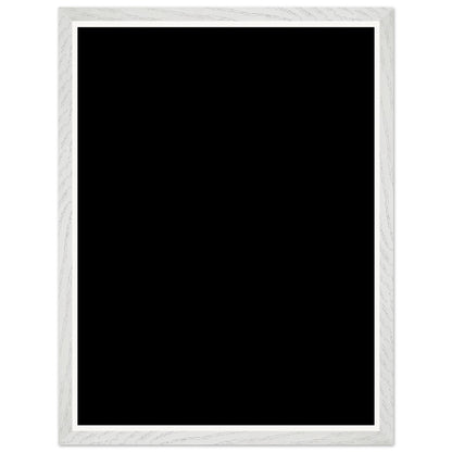 Affiche illustrée Collines de sable rouge Encadrée — poster rétro, impression beaux-arts 250g