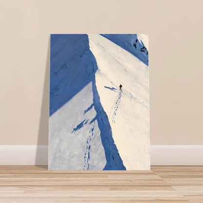 Affiche Coureur de Montagne, mise en situation dans un intérieur (vue 3)