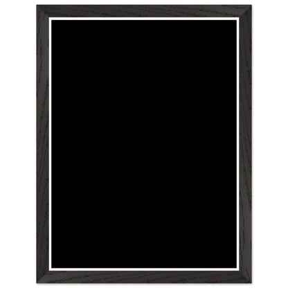 Affiche illustrée Collines de sable rouge Encadrée — poster rétro, impression beaux-arts 250g