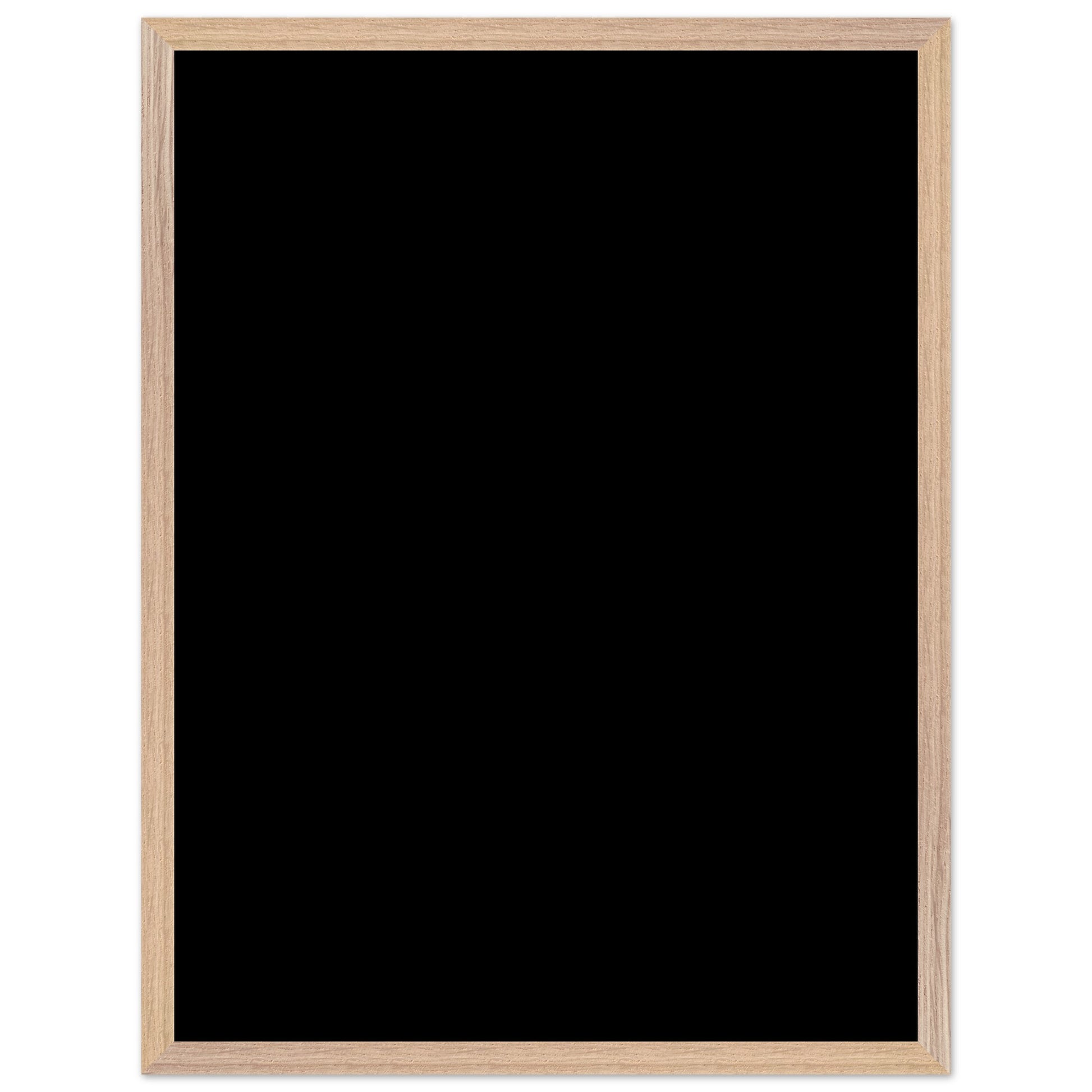 Affiche Collines de Sable Rouge encadrée, cadre bois (vue 3)