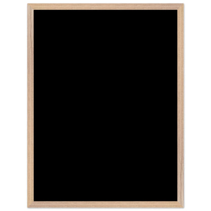 Affiche Collines de Sable Rouge encadrée, cadre bois (vue 3)