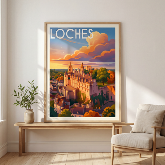Affiche loches mockup