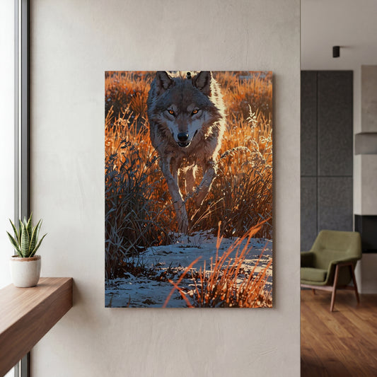 Affiche Louve — mockup décoration intérieur