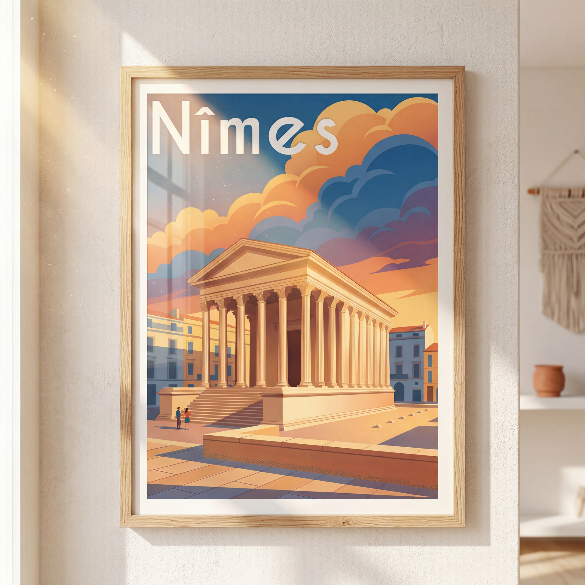 Affiche nimes mockup