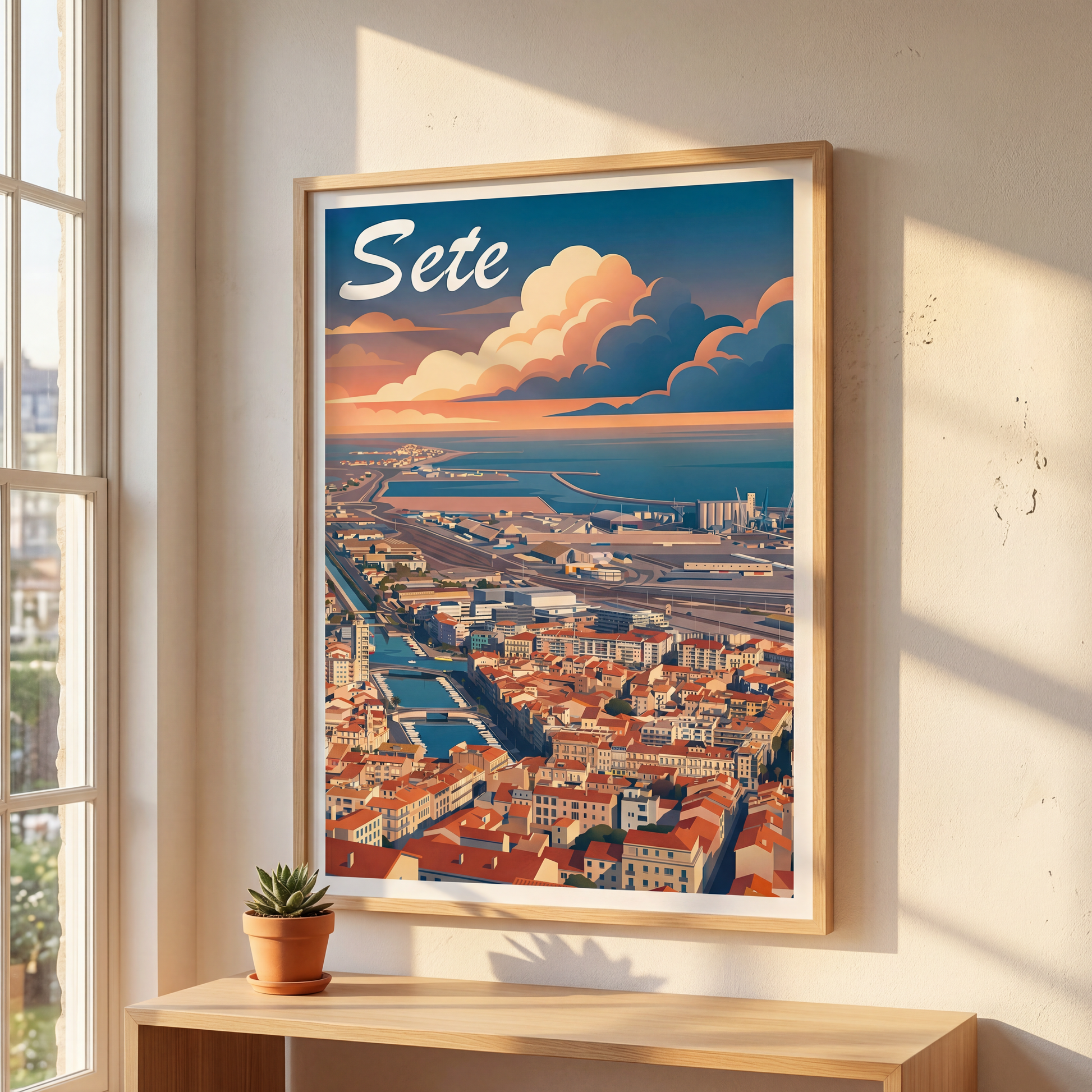 Affiche sete mockup