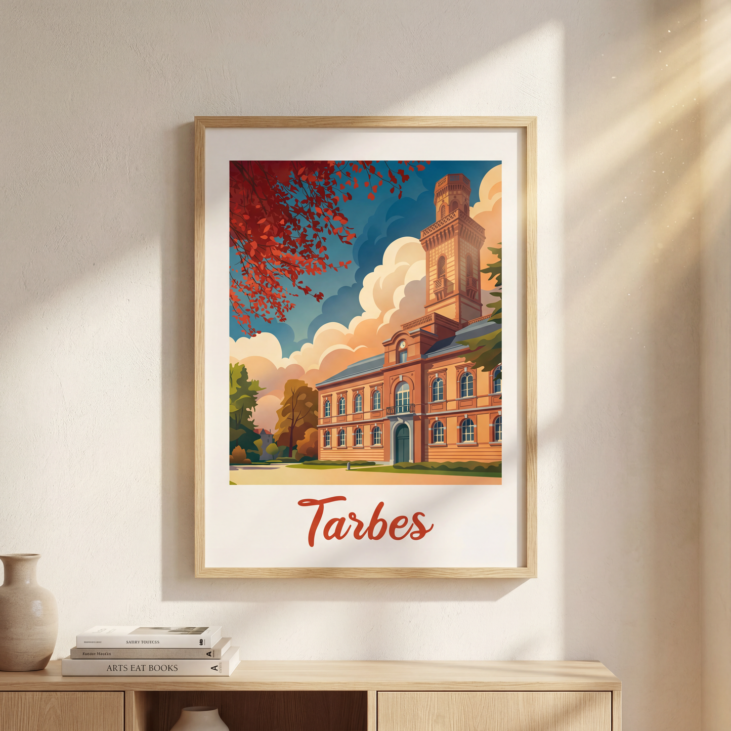 Affiche tarbes mockup
