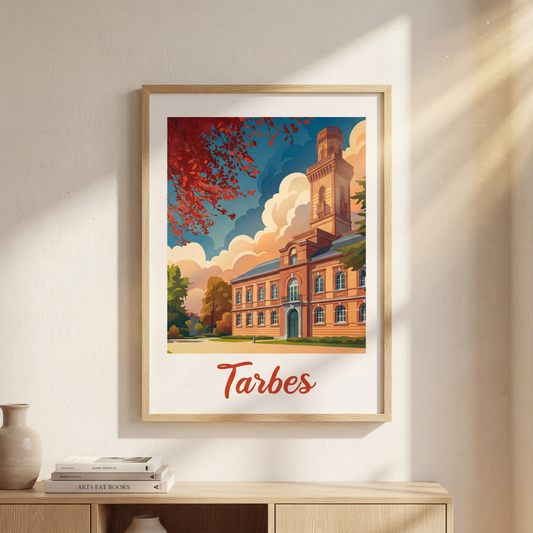 Affiche tarbes mockup