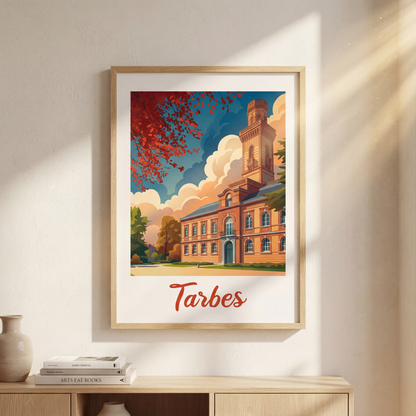 Affiche tarbes mockup
