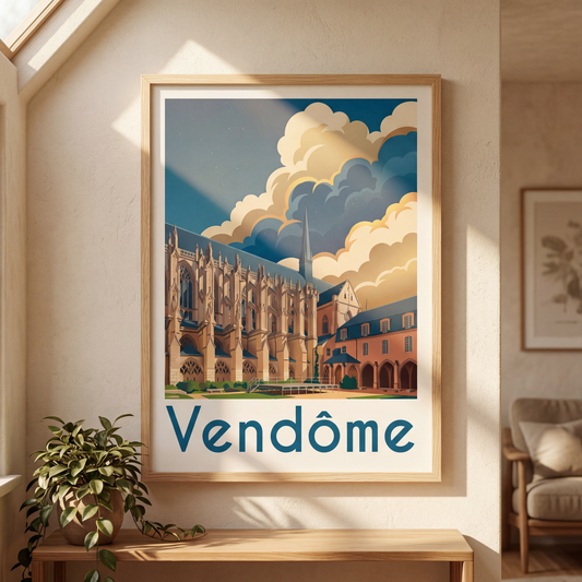 Affiche vendome mockup